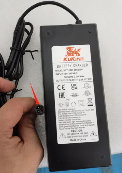 Charger for KuKirin G3 Pro Version B - Kugoo Escooter