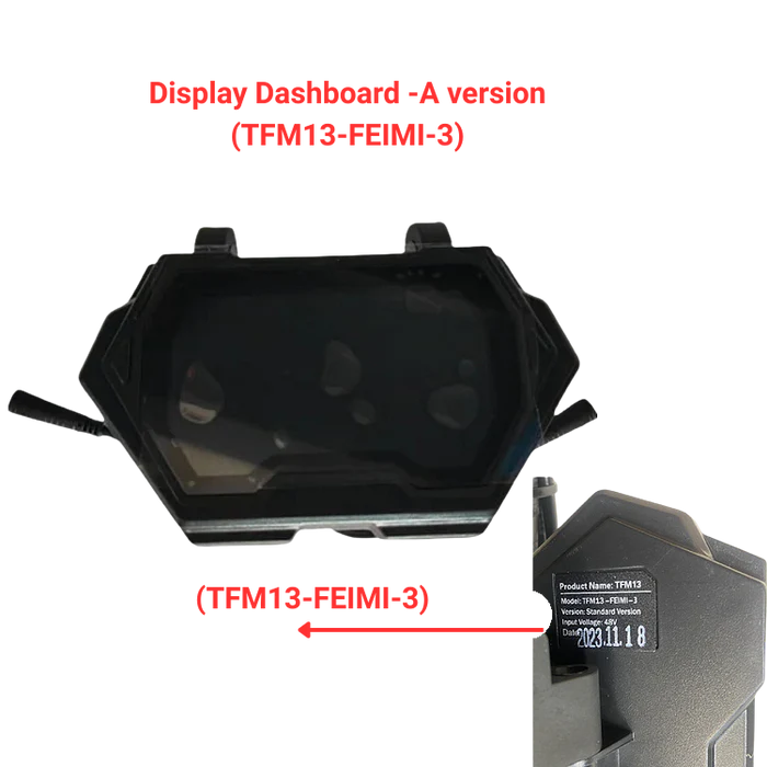 G2 Master Display Dashboard -A version (TFM13-FEIMI-3) - Kugoo Escooter